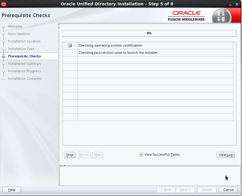 Installer Prerequisite Steup